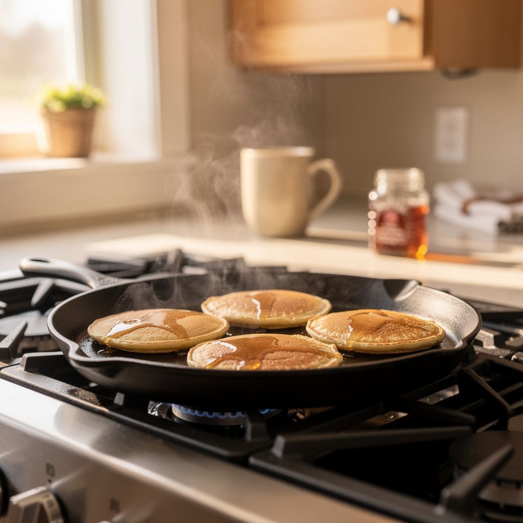 Lodge 5-Quart Cast Iron Double Dutch Oven with Skillet Lid