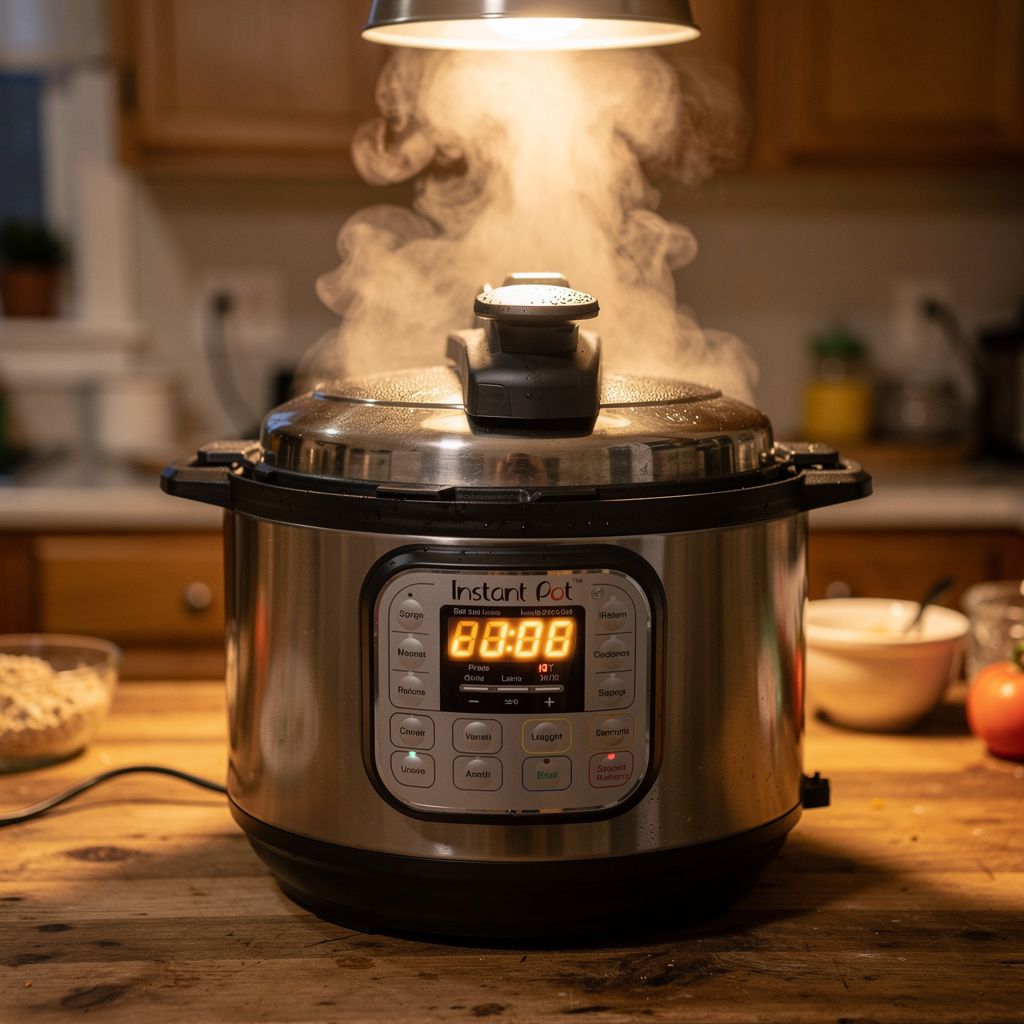 Instant Pot Duo 7-in-1 Electric Pressure Cooker, 6 Quart